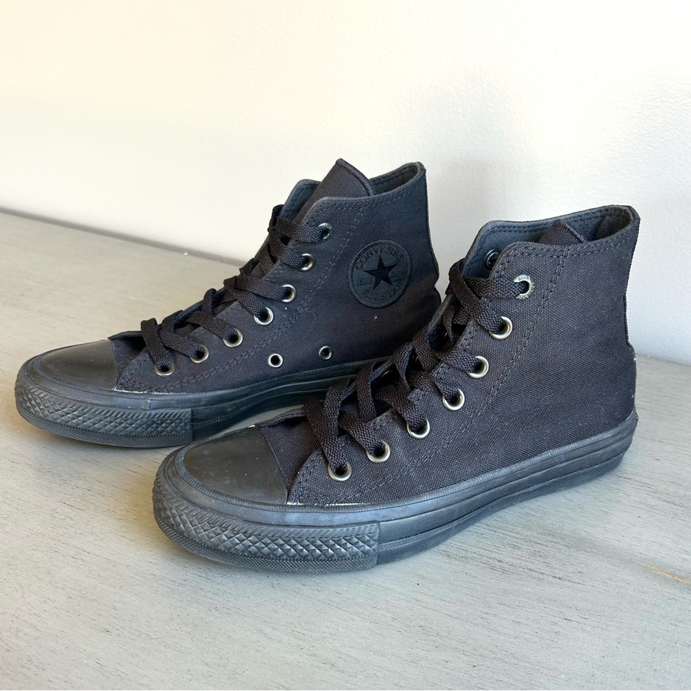 Converse All Star Chuck Taylors Lunarlon Black High-Top Sneakers Women 6 Unisex